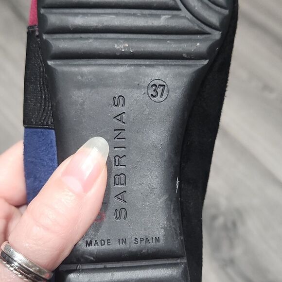 GUC Sabrinas Colorblock Suede Leather Loafers - Picture 8 of 8